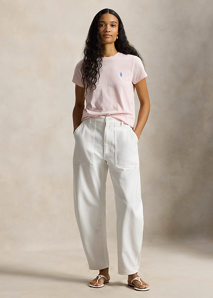 Polo Ralph Lauren - Classic Fit Cotton Crewneck Tee - Pink Sand