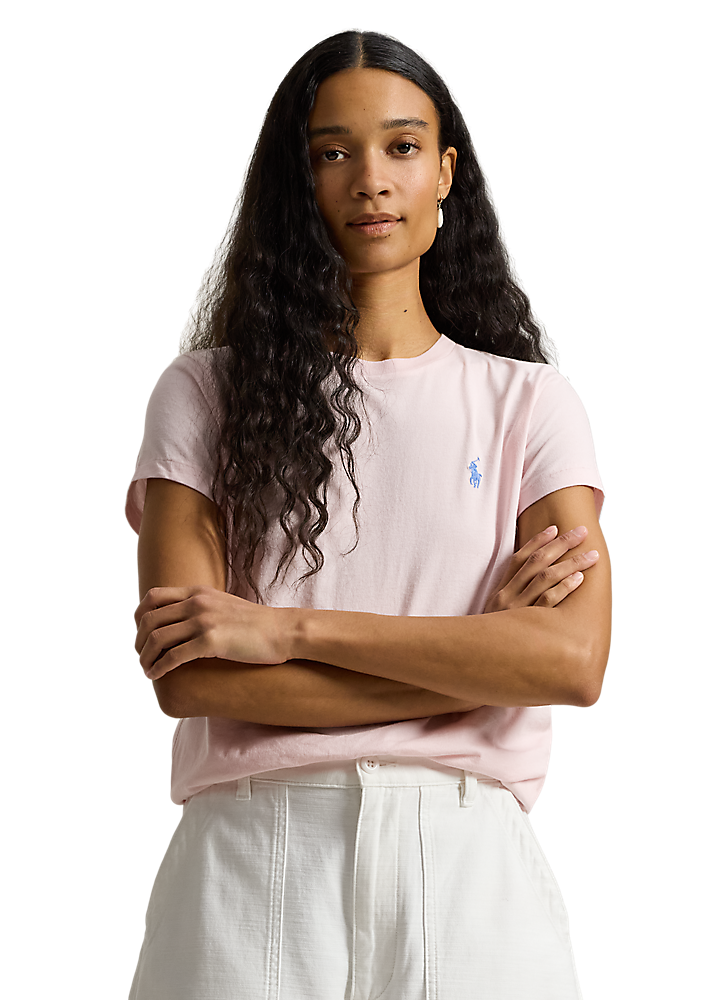 Polo Ralph Lauren - Classic Fit Cotton Crewneck Tee - Pink Sand