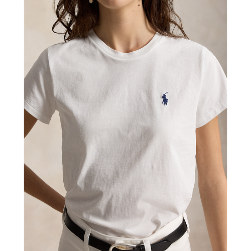 Polo Ralph Lauren - Cotton Crewneck Tee - White