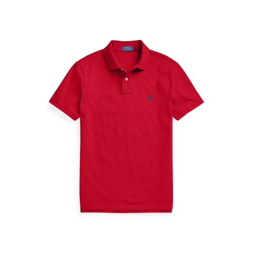 Polo Ralph Lauren - Custom Fit Mesh Polo - Red