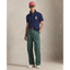Polo Ralph Lauren - Custom Slim Fit Big Pony Mesh Polo Shirt - Navy