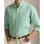 Polo Ralph Lauren - Custom Fit Striped Oxford Shirt - Summer Emerald