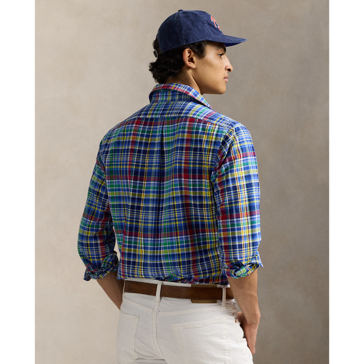 Polo Ralph Lauren - Poplin Stretch Shirt - Check - Royal/Navy Multi
