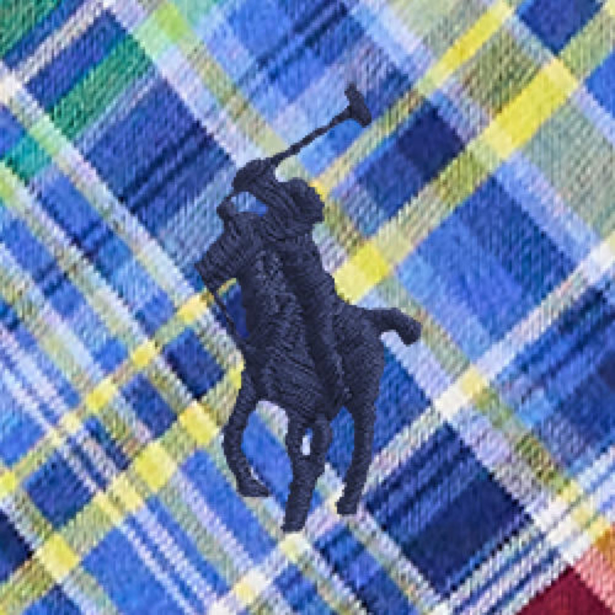 Polo Ralph Lauren - Poplin Stretch Shirt - Check - Royal/Navy Multi