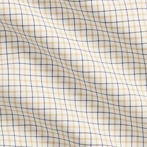Polo Ralph Lauren - Custom Fit Plaid Stretch Poplin Shirt - Beige Multi