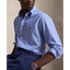 Polo Ralph Lauren - Custom Fit Striped Oxford Shirt - Blue White