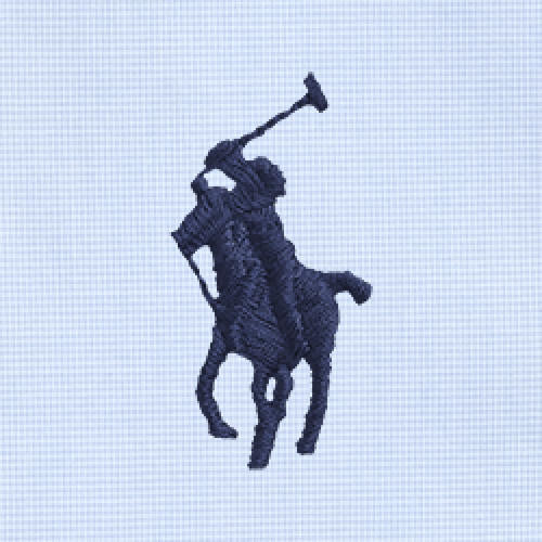 Polo Ralph Lauren - Custom-Fit Stretch Cotton Shirt - Blue White