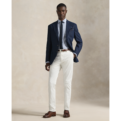Polo Ralph Lauren - Custom Fit Plaid Linen Shirt - Blue Multi