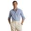 Polo Ralph Lauren - Custom Fit Houndstooth Linen-Blend Shirt - Blue White