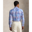 Polo Ralph Lauren - Custom Fit Plaid Stretch Oxford Shirt - Blue Pink