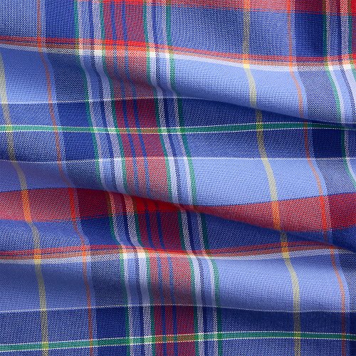 Polo Ralph Lauren - Custom Fit Plaid Oxford Shirt - Blue and Red