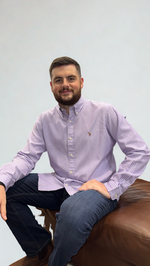Polo Ralph Lauren - Cotton Shirt - Stripe - Purple Thistle & White