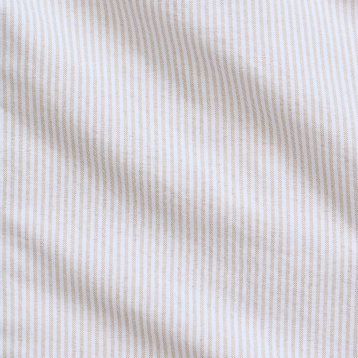 POL953704007-Polo Ralph Lauren - Clasic Fit Oxford Shirt - Beige white