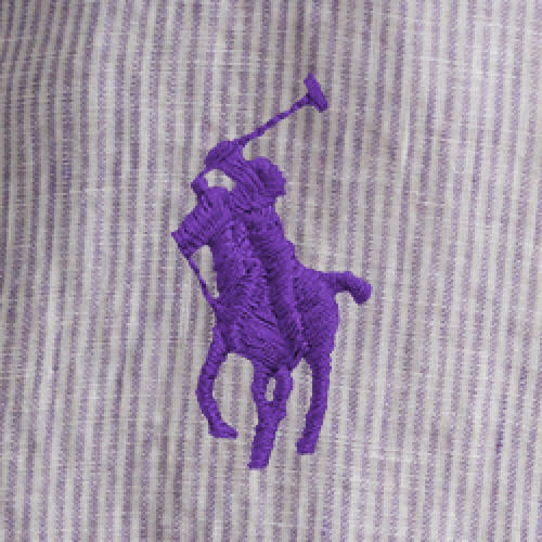 POL968973006-Polo Ralph Lauren - Classic Fit Oxford Shirt - Lavender white
