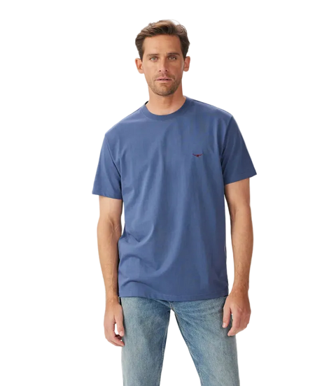 R.M.Williams - Parson T-Shirt - Vintage Indigo