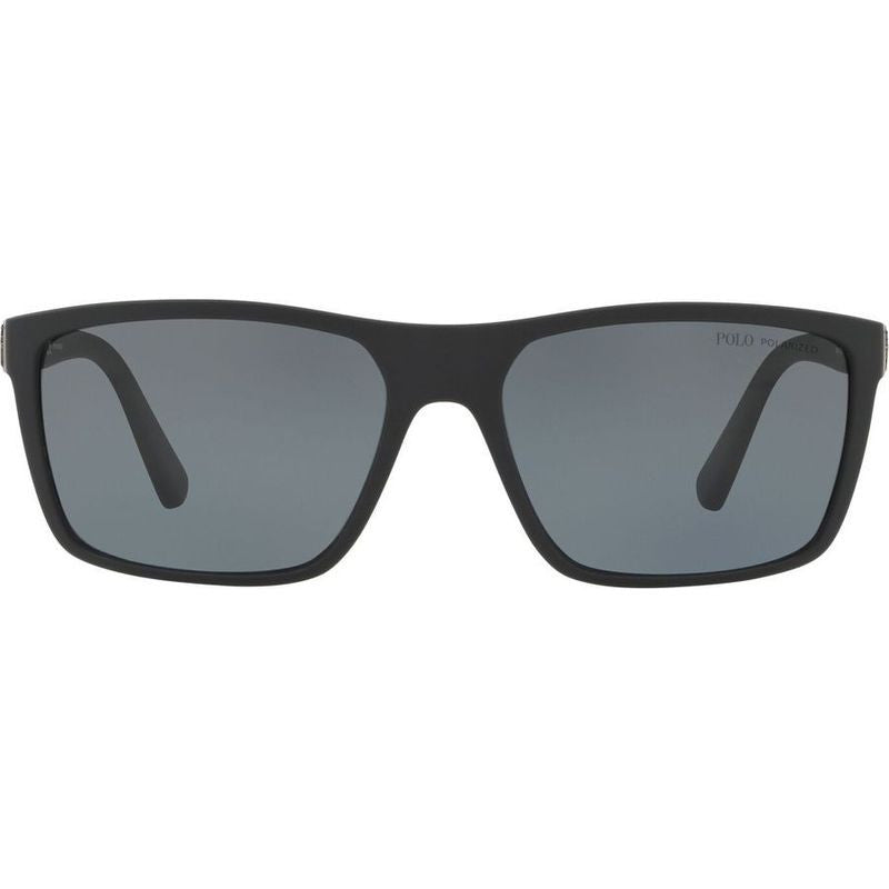 Polo Ralph Lauren - PH4133 Sunglasses - Matte Black/Grey Polarised Lenses