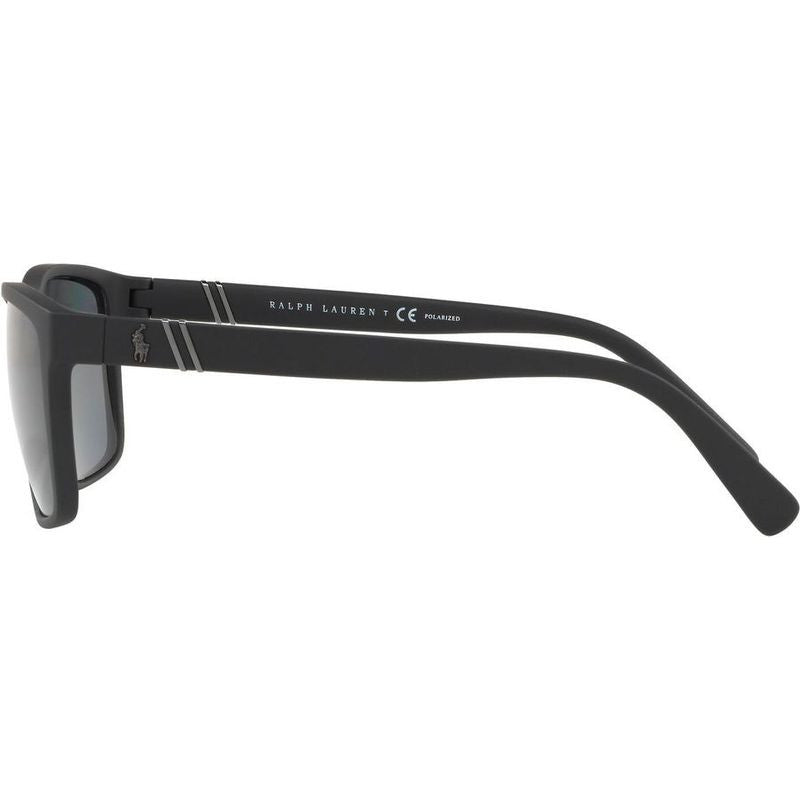Polo Ralph Lauren - PH4133 Sunglasses - Matte Black/Grey Polarised Lenses
