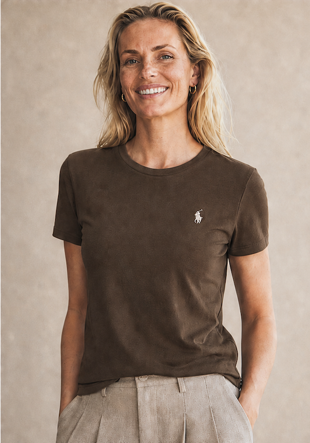 Polo Ralph Lauren - Classic Fit Cotton Jersey Crew Neck T-Shirt - York Brown