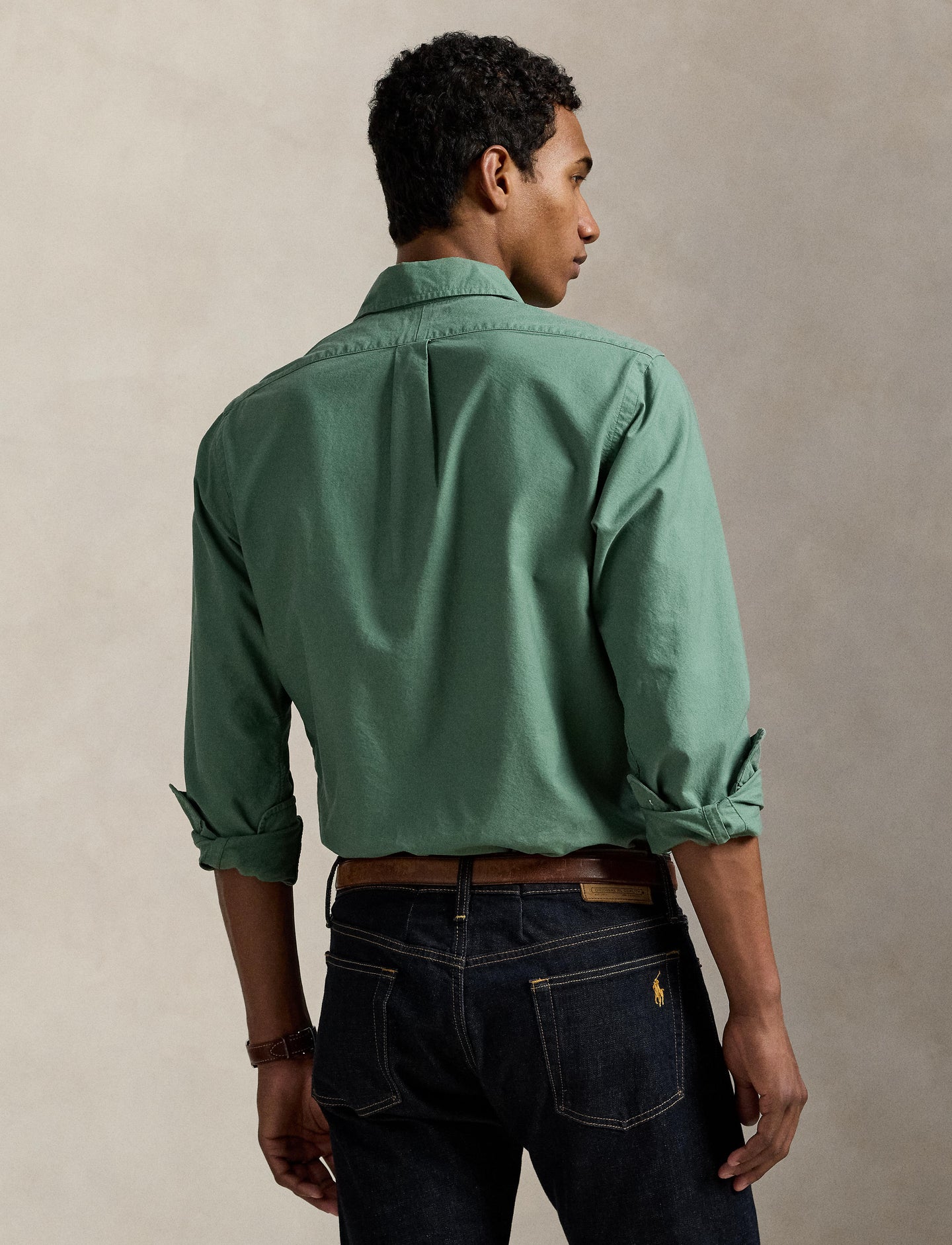 Polo Ralph Lauren - Oxford Shirt - Garment-Dyed Green/Fatigue