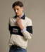 R.M.Williams - Heritage Panel Rugby Jumper - Ecru