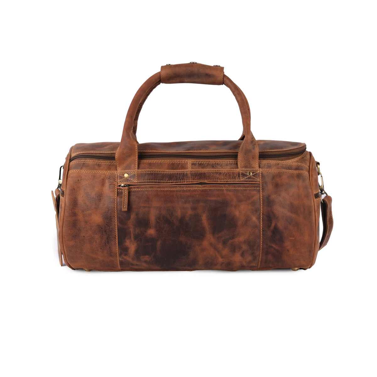 Oran Leather - Positano Duffle Bag - Hunter