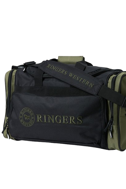 Ringer Western - Rider Go Sports Bag - Black/Army | Char/Pastel Pink | Navy/Brown