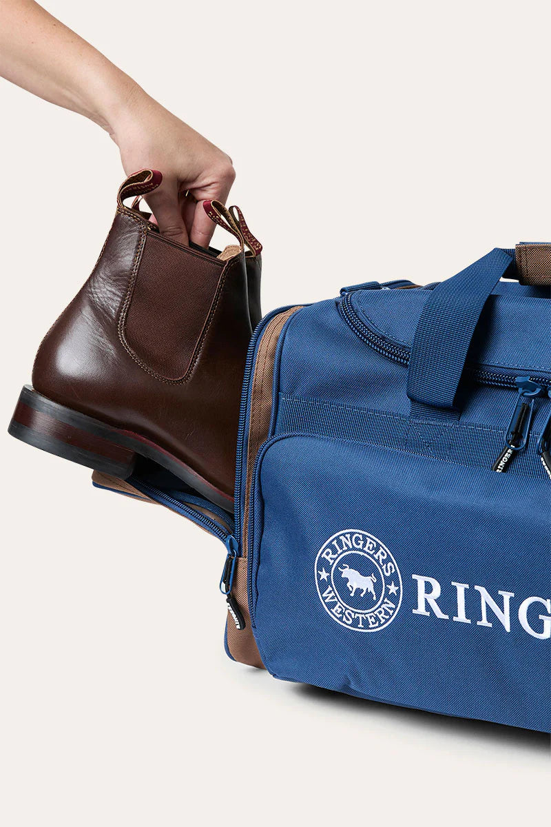 Ringer Western - Rider Go Sports Bag - Black/Army | Char/Pastel Pink | Navy/Brown