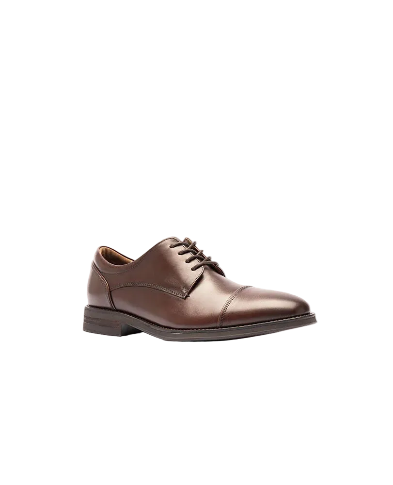 Rodd & Gunn - Riverton Derby Shoe - Dark Cognac