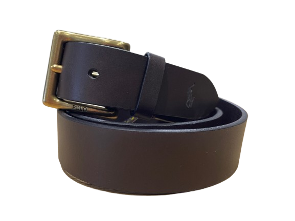 Polo Ralph Lauren - Leather Belt - Adjustable - Brown