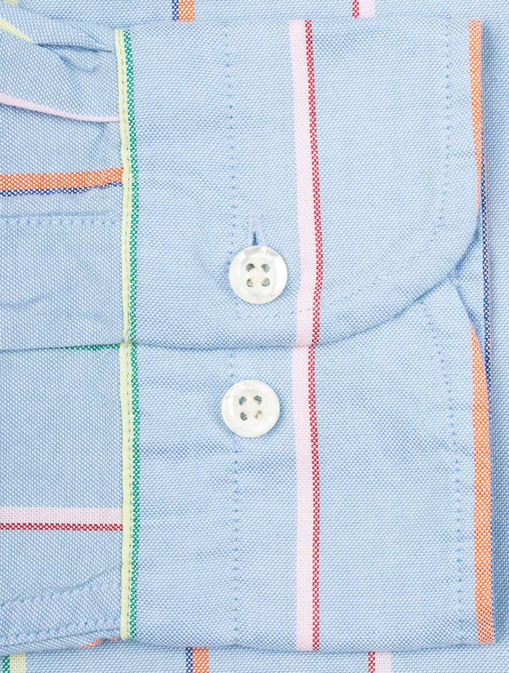 GANT - Oxford Shirt - UT Archive Stripe - Capri Blue