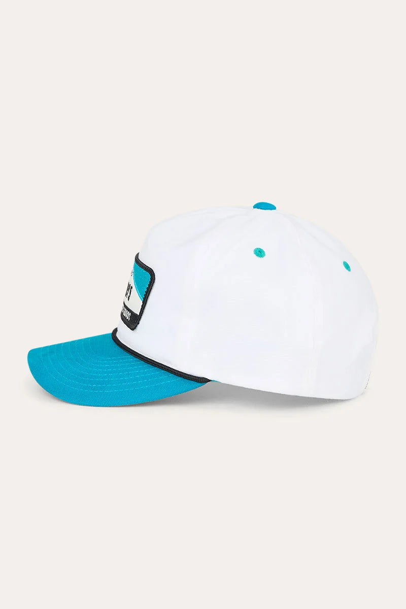 Ringers Western - Rangers Roadhouse Cap - Off White/Teal