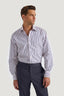 M.J. Bale - Ronald Shirt - Stripe - White/Navy/Pink