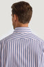 M.J. Bale - Ronald Shirt - Stripe - White/Navy/Pink