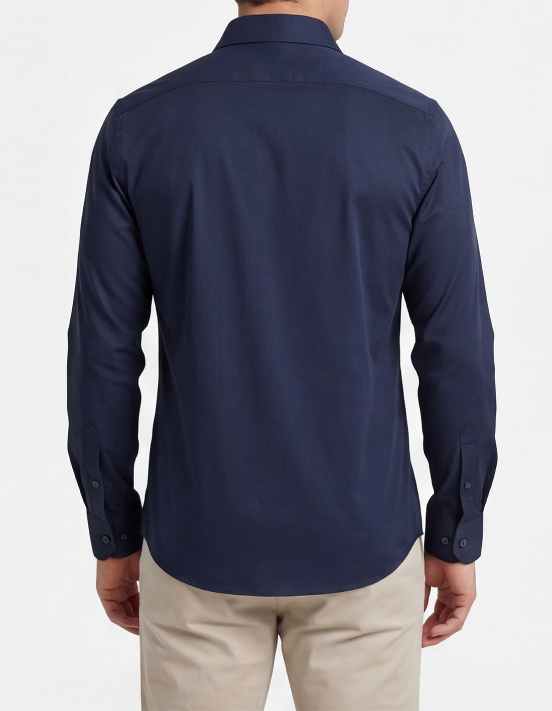 Abelard - 4 Way Stretch Business Shirt - Navy