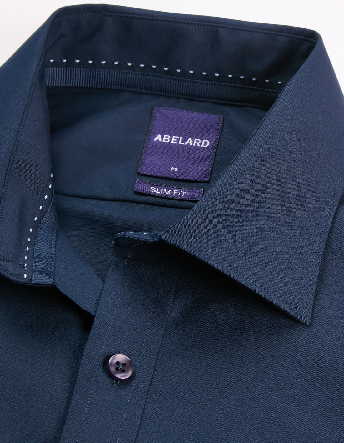 Abelard - 4 Way Stretch Business Shirt - Navy