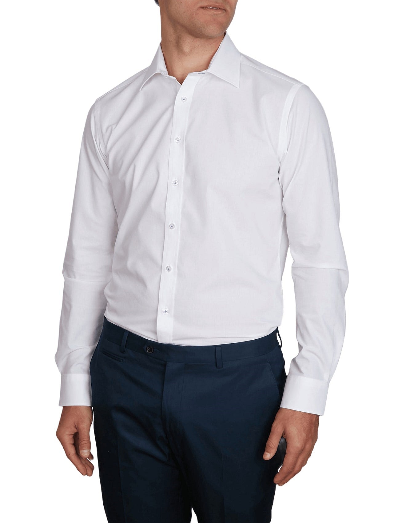 Abelard - Slim Fit Business Shirt - White