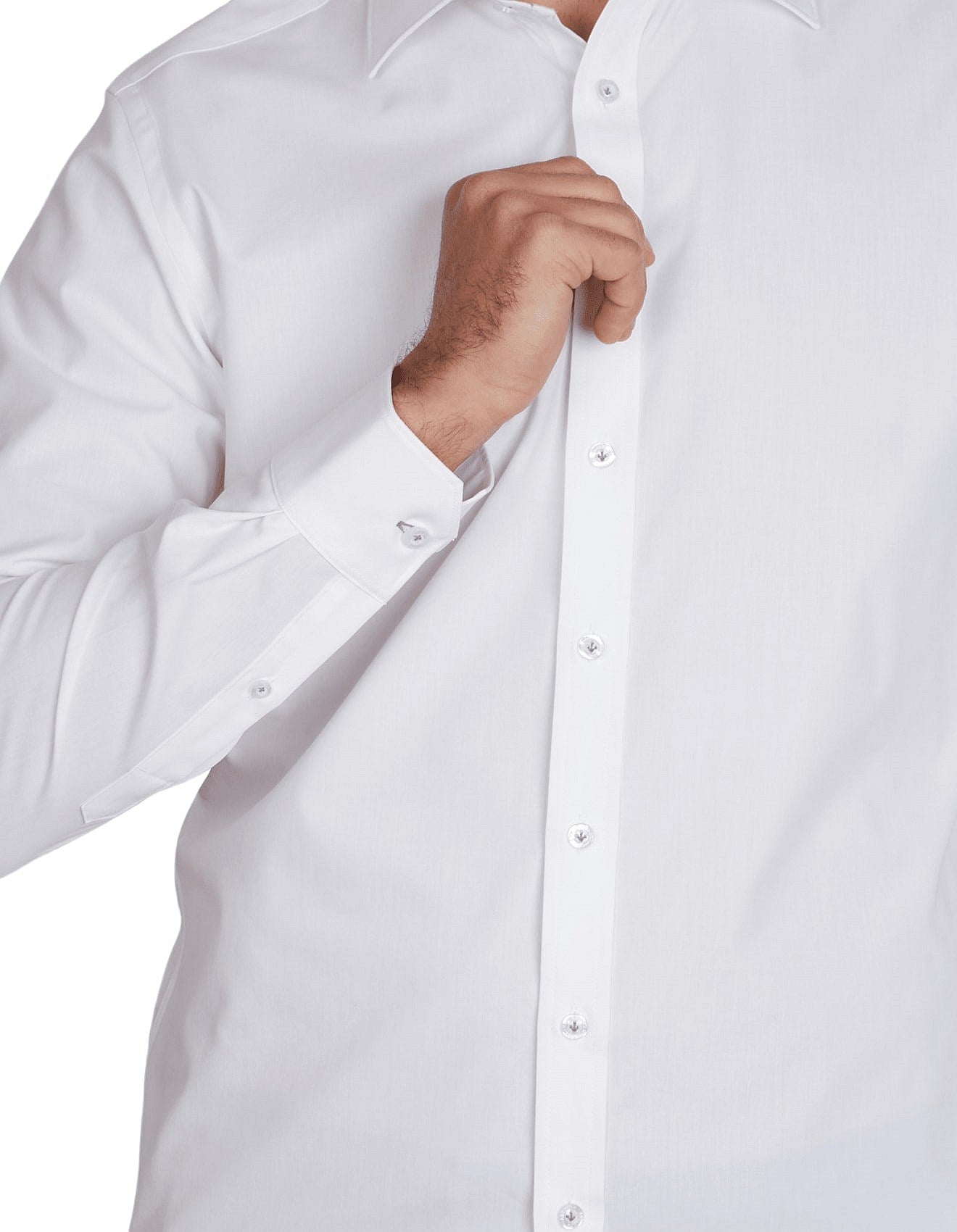 Abelard - Slim Fit Business Shirt - White