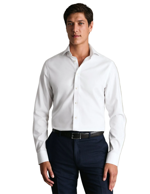 Abelard - Slim Fit Business Shirt - White