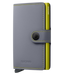 SEC0928-GREY LIME-Secrid - RFID Matte Slimwallet - Grey Lime