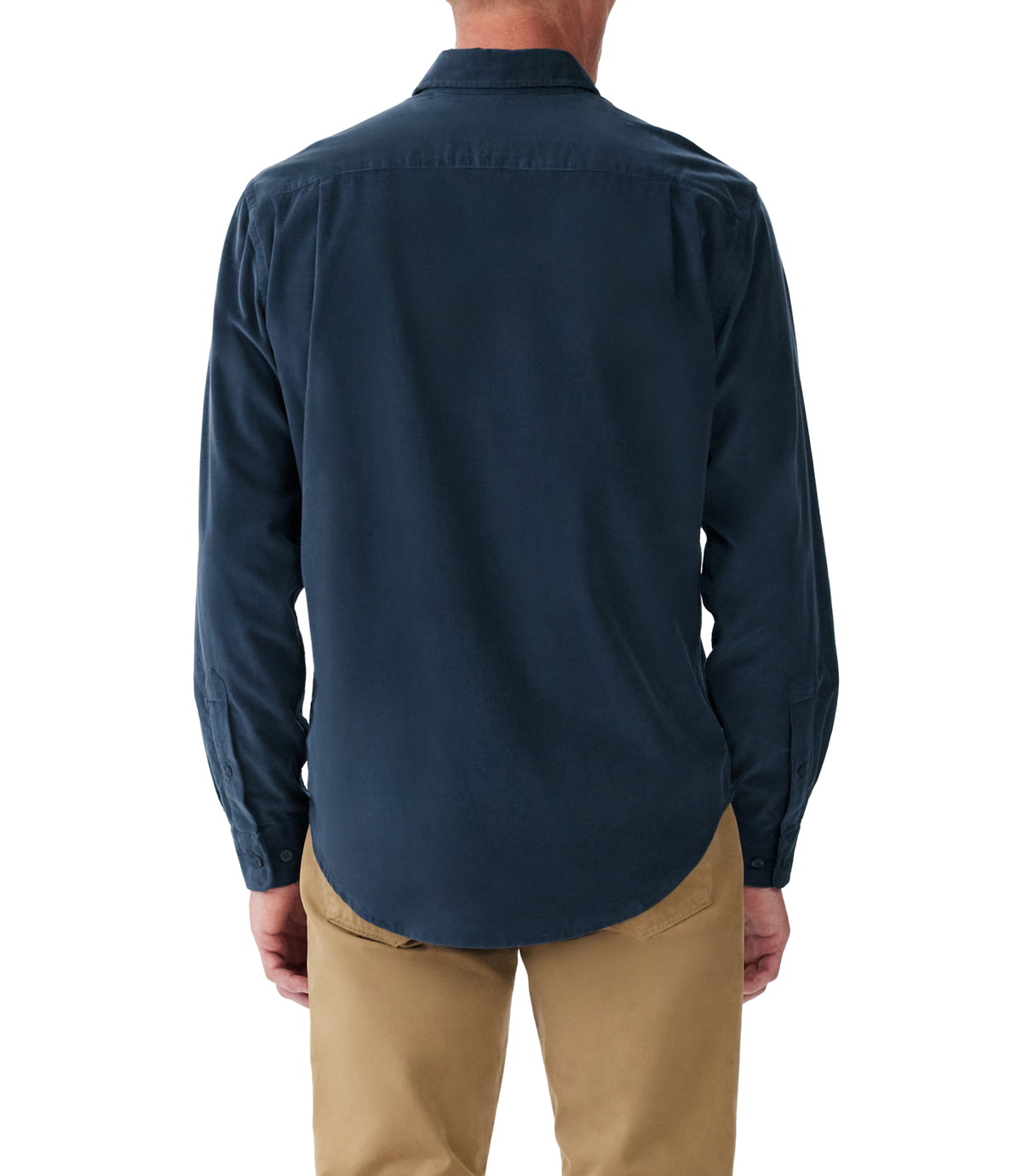 RM Williams - Classic Shirt - Corduroy - Navy Blue