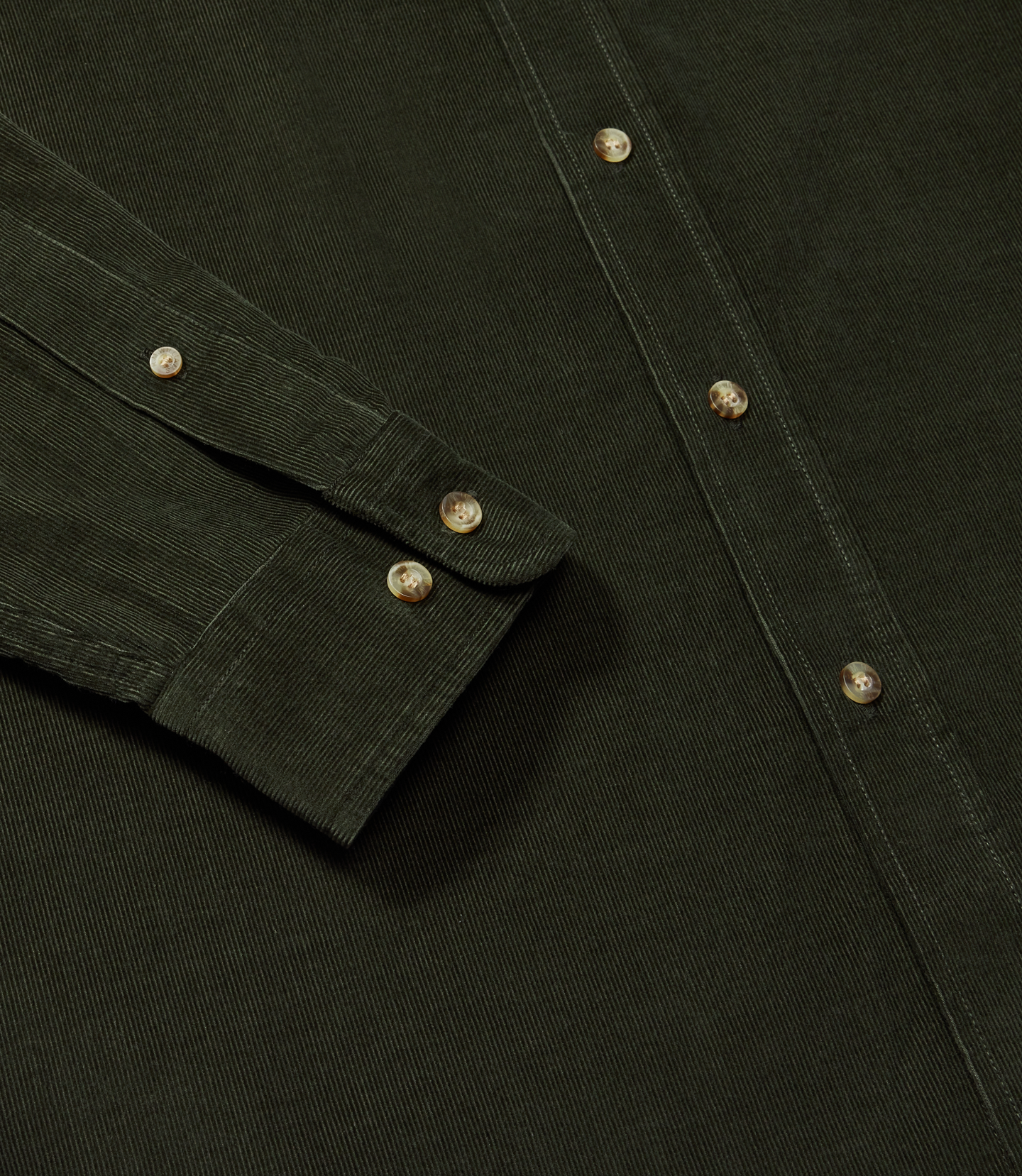 R.M.Williams - Classic Shirt - Corduroy - Olive