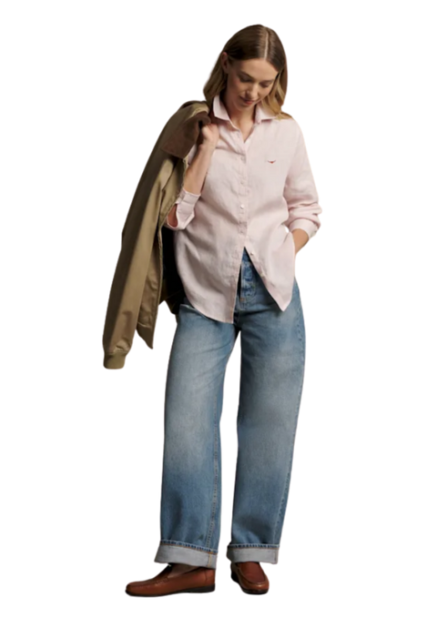 R.M.Williams - Onley Linen Shirt - Pink