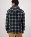 Swanndri - Hudson Hoodie Jacket - Thornton Check (Blue/Green)