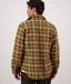 Swanndri - Kiaraki V4 Wool Shacket - Arizona Check - Tan