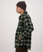Swanndri - Kiaraki V4 Wool Shacket - Lincoln Check - Green