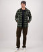 Swanndri - Kiaraki V4 Wool Shacket - Lincoln Check - Green
