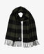 Swanndri - Unisex Wool Scarf - Check - Olive/Black