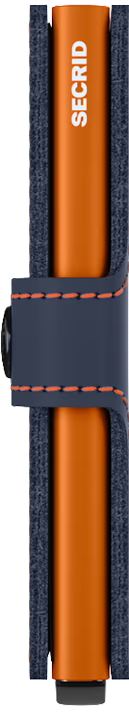 Secrid - Mini Matte Wallet - Blue-Orange