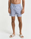 GANT - Seersucker Swim Shorts - Stripe - Rich Blue & White