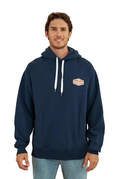 Ringers Western - Servo Mens Hoodie - Navy